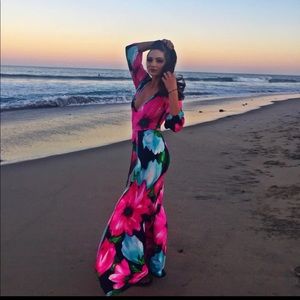 Flower Fashion Nova Dress